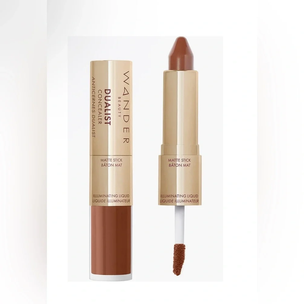 Wander Beauty Dualist Matte and Illuminating Stick - Ebony Rich